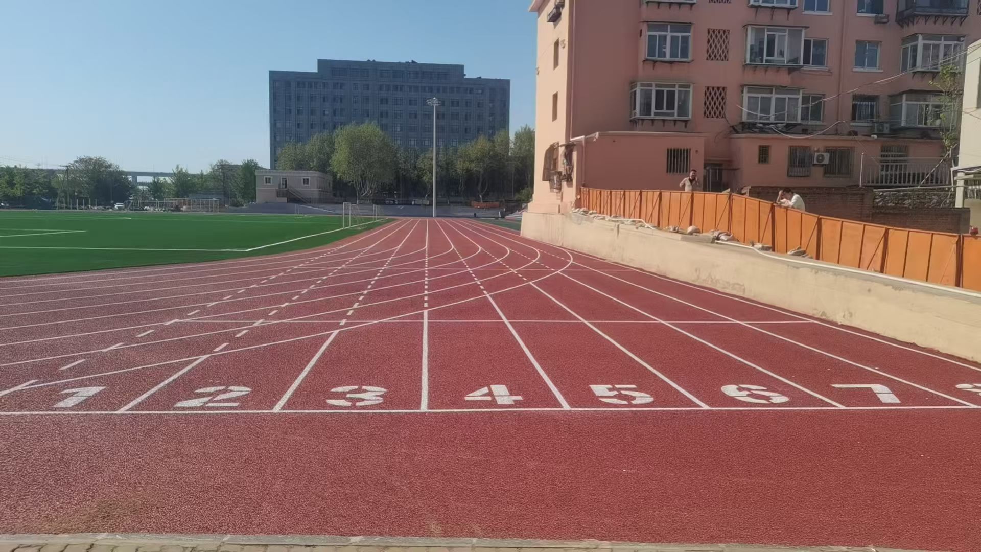 图木舒克市透气型塑胶跑道健身步道 - 一站式服务